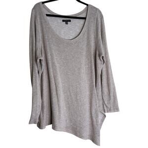 Lane Bryant Sweater Jumper Women 18 / 20 Pink Long Sleeve Academia Plus Size